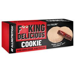 6 x Fitking Cookie Peanut Butter Strawberry Jelly 128g