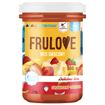 ALLNUTRITION FRULOVE MOUSSE DE FRUCTE STRAWBERRY BANANA