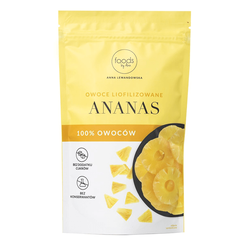 Foods By Ann Fructe liofilizate - Ananas