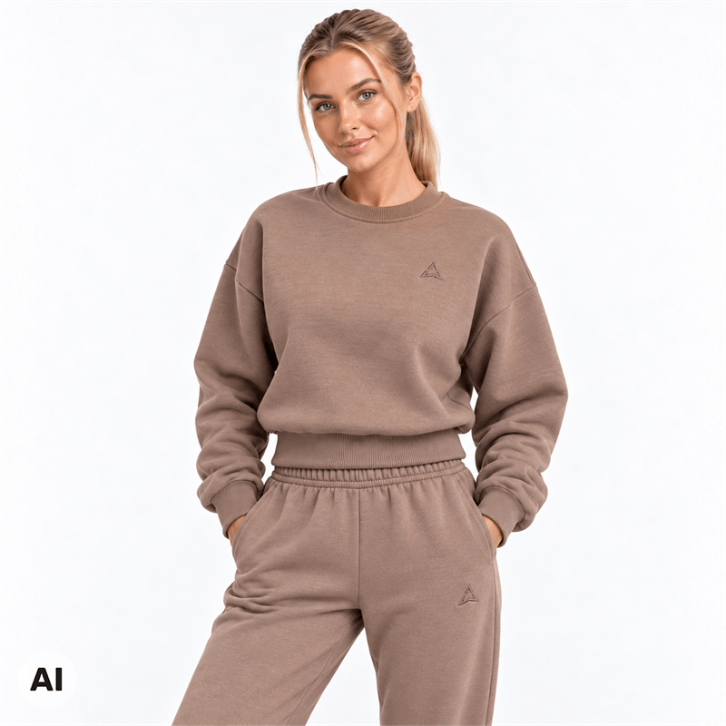 Allwear Bluză de damă Cozy Club Mushroom