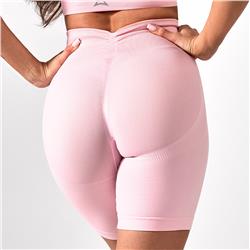 Șorturi Push Up V Back Soft Pink