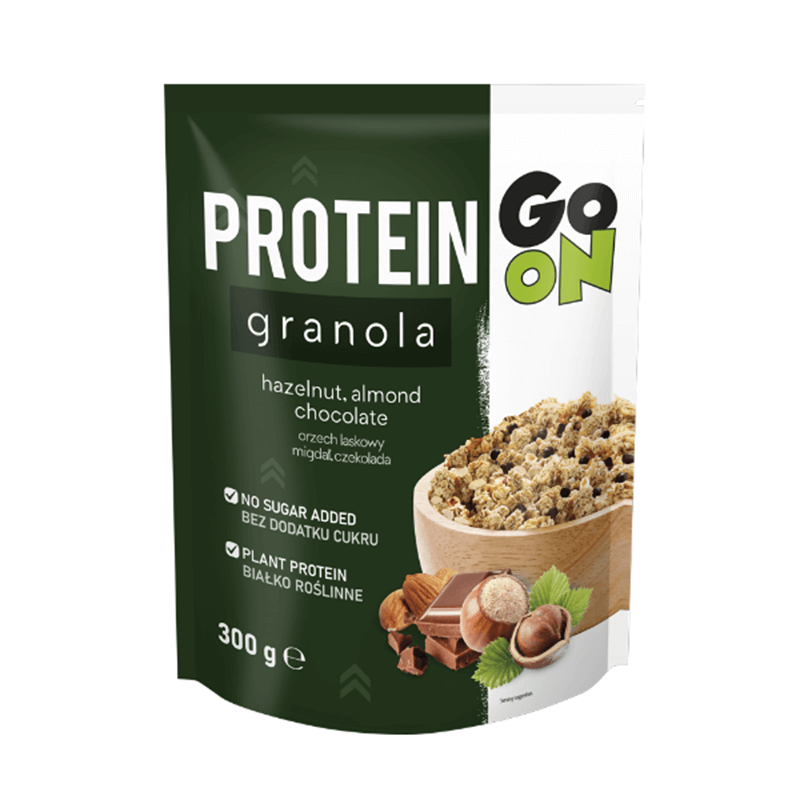 Sante GO ON GRANOLA PROTEINĂ CU CIOCOLATĂ ȘI NUCI