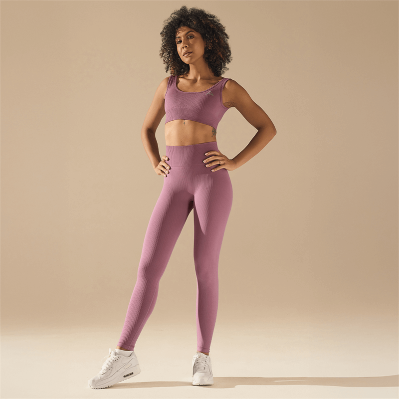 Allwear COLANȚI FĂRĂ CUSĂTURI BASIC DUSTY ROSE