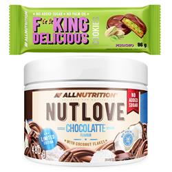 NUTLOVE Chocolatte Flavour With Coconut Flakes - Limited Edition + cadou