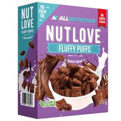 Perne crocante cu cremă de ciocolată (NUTLOVE Fluffy Puffs Choco Cream)