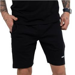 Pantaloni scurți pentru bărbați Zip Pockets Black