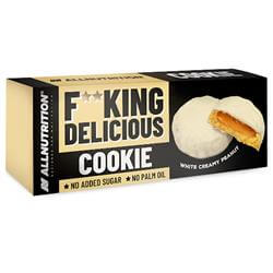 4 x Fitking Cookie White Creamy Peanut 128g
