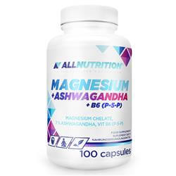 Magneziu + Ashwagandha + vitamina B6 (P-5-P)