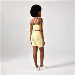 Șorturi Push Up V Back Butter Yellow