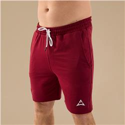 Pantaloni scurți Basic DARK BURGUNDY