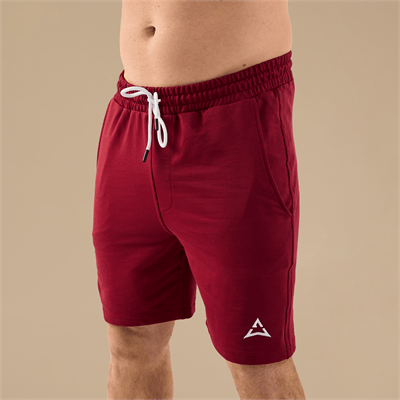 Allwear Pantaloni scurți Basic DARK BURGUNDY