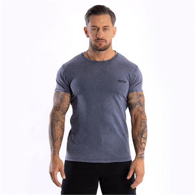 SFD WEAR Męski T-SHIRT Rubbed Blue