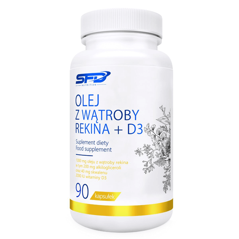 SFD NUTRITION Ulei din Ficat de Rechin + D3