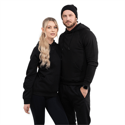 SFD WEAR Bluză Hoodie Core All-Black Black