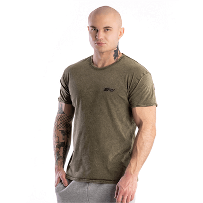 SFD WEAR BĂRBAȚI T-SHIRT Rubbed Green