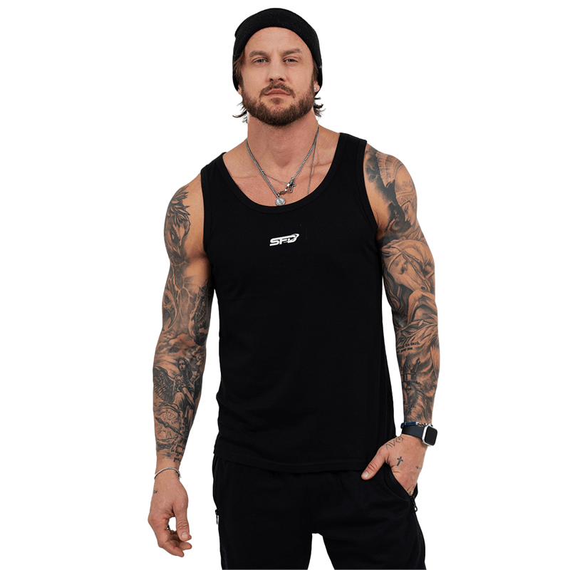 SFD WEAR BĂRBAȚI TANK TOP BLACK