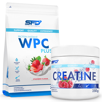 SFD NUTRITION Wpc Protein plus 700g + SFD Creatine 250g