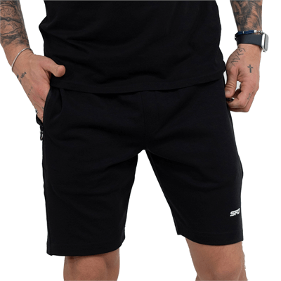 SFD WEAR Pantaloni scurți pentru bărbați Zip Pockets Black