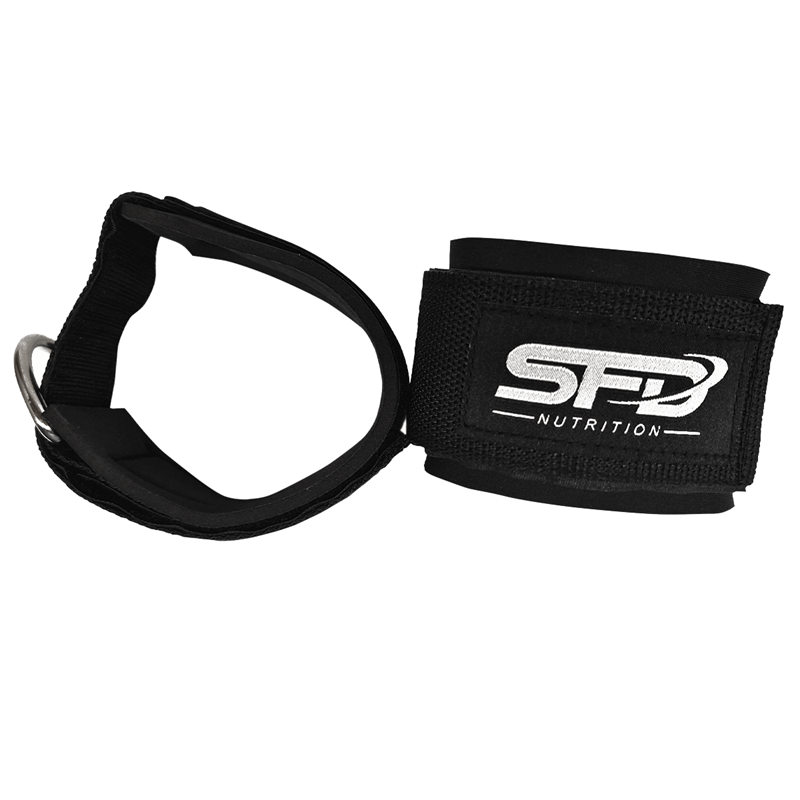 SFD NUTRITION BENZI DE ANTRENAMENT PENTRU GLEZNĂ BLACK