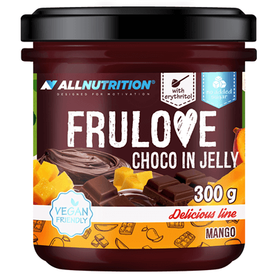 ALLNUTRITION FRULOVE Choco In Jelly Mango