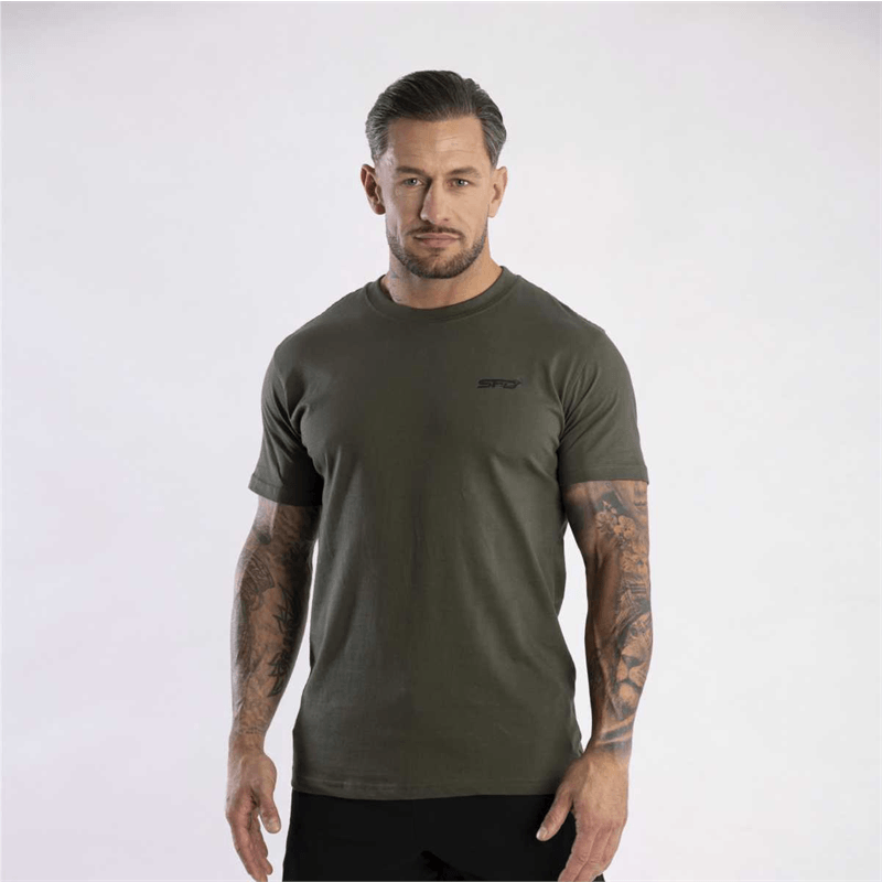 SFD WEAR TRICOU BĂRBAȚI ESSENTIAL OLIVE